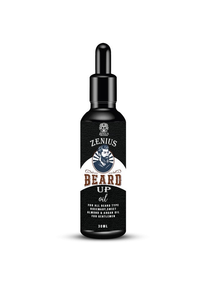 Zenius Beard Hair Growth Oil - 30ML for Faster Beard Growth and Thicker Looking Beard | Natural Actives Only | Best Beard Growth Oil for Men | Nourishes & Strengthens Uneven Patchy Beard - 30ML - Image 2